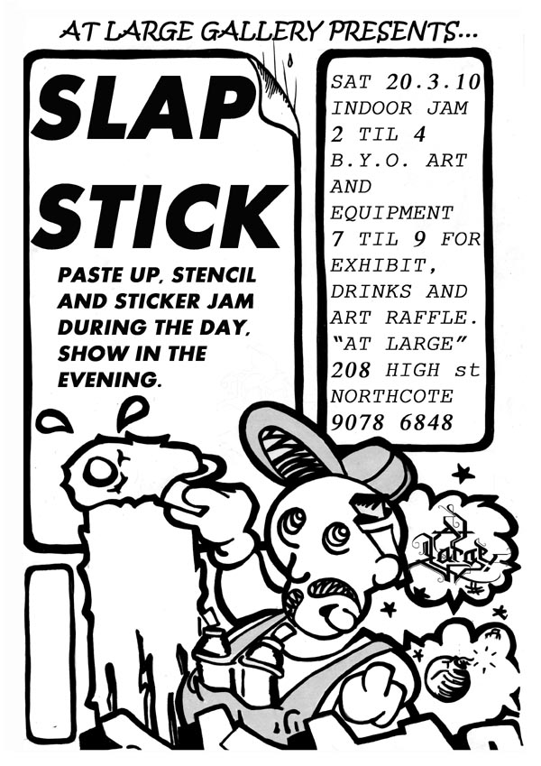 Event – Slapstick – At Large Gallery