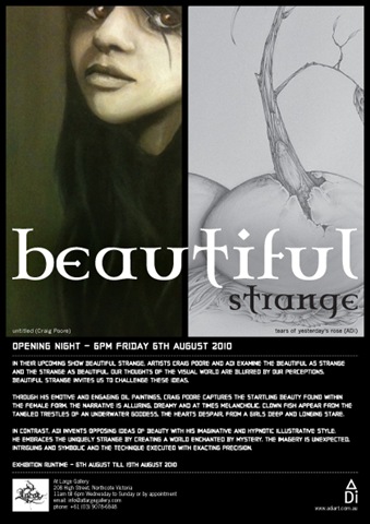 Exhibition – ADi & Craig Poore – Beautiful Strange