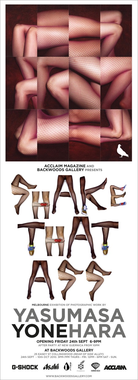 Exhibition – Yone – Shake that Ass – VIC & NSW