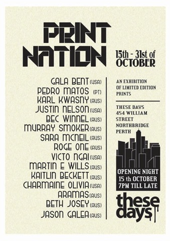 Exhibition – Print Nation – WA