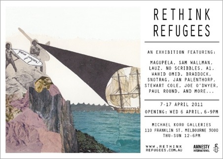 Exhibition – Rethink Refugees – Michael Koro Gallery – VIC