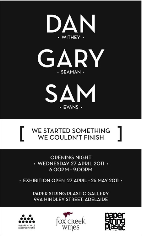 Exhibition – We Started Something We Couldn’t Finish – SA