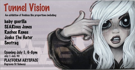 Exhibition – Tunnel Vision – Platform Artspace – VIC