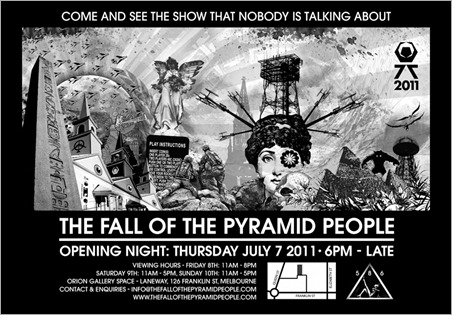 Exhibition – 586 – Fall Of The Pyramid People – Melbourne