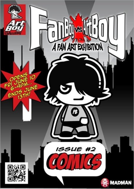 Exhibition – Fan Boy VS Art Boy: Comics – VIC