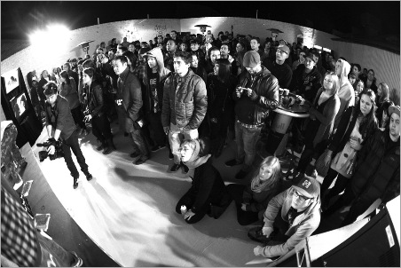 Crowd at the RedBull Wreckers Yard Finals 2011 in Melbourne, Australia on June 25th, 2011