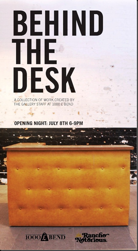 Exhibition – Behind The Desk – Melbourne