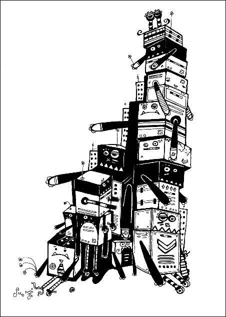 robot tower