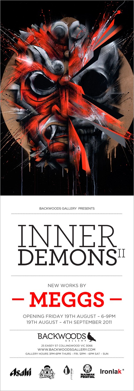 Exhibition – Meggs – Inner Demons II – Melbourne