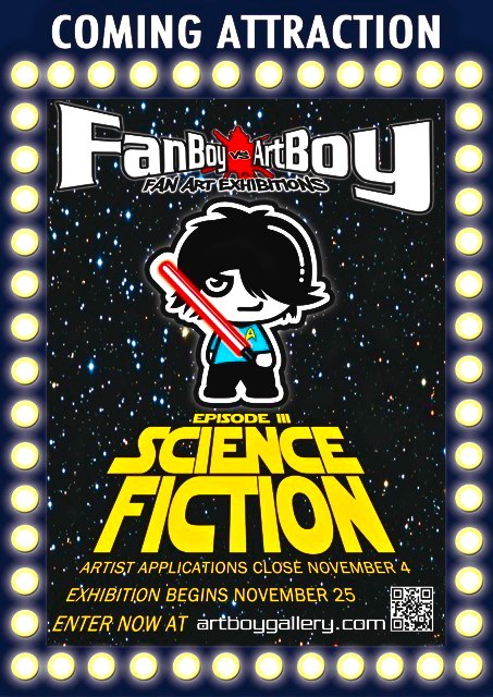 Submissions – FanBoy Vs ArtBoy Episode III – Science Fiction – Melbourne