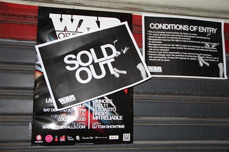 Snapshots – War Of The Walls 2011