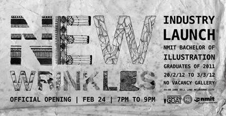 Exhibition – New Wrinkles – No Vacancy – Melbourne