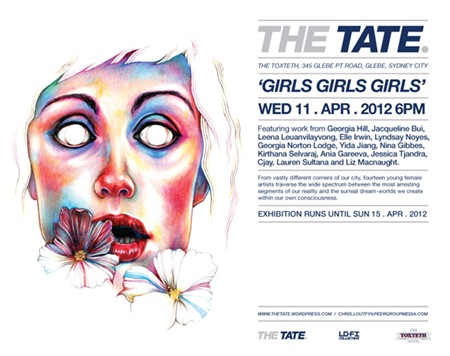 Exhibition – Girls Girls Girls! – The Tate – Sydney