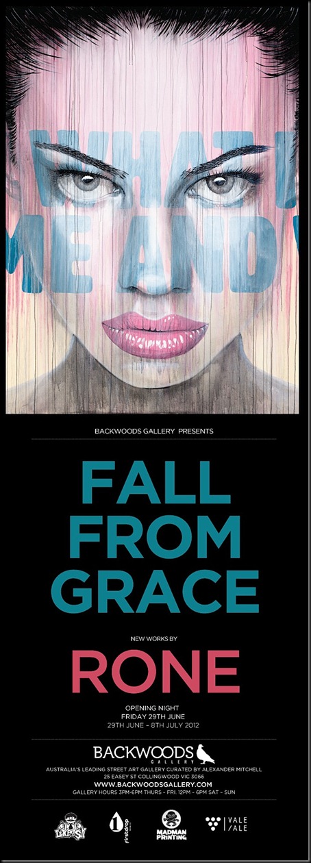 Exhibition – RONE – Fall From Grace – Melbourne