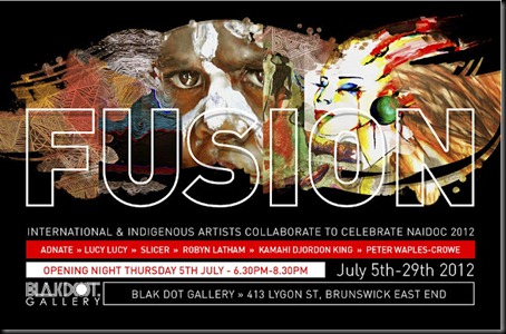 Exhibition – Fusion – Blak Dot Gallery – Melbourne