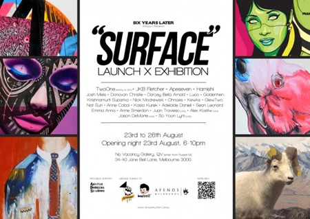 Event & Exhibition – Six Years Later Launch – Surface – Melbourne