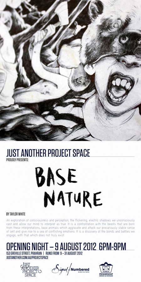 Exhibition – Taylor White – Base Nature – Melbourne