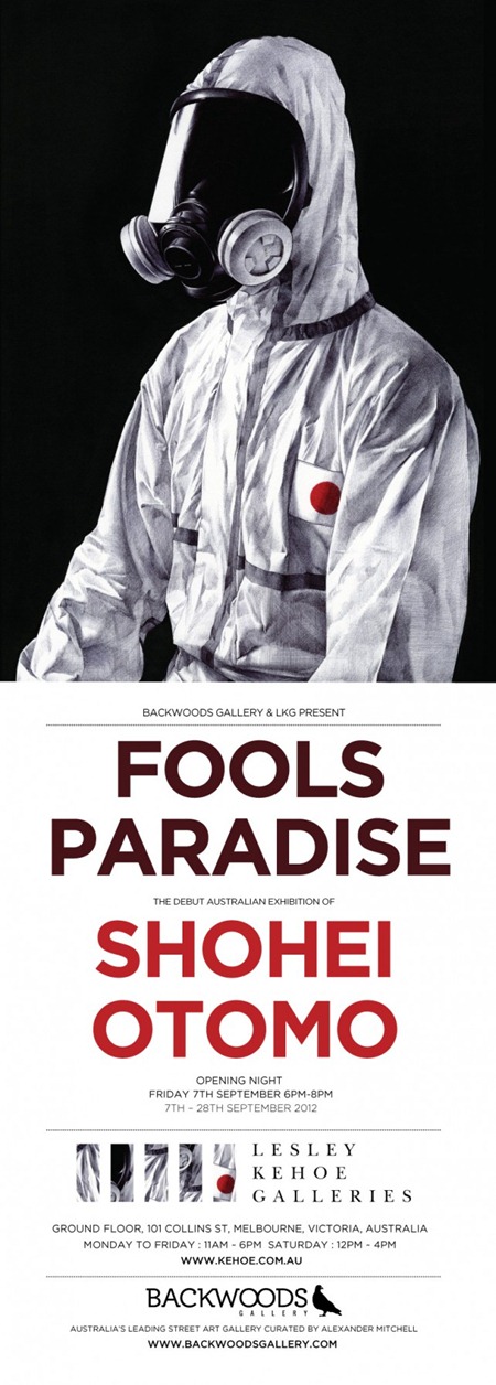 Exhibition – Shohie Otomo – Fools Paradise – Lesley Kehoe Galleries & Backwoods Gallery