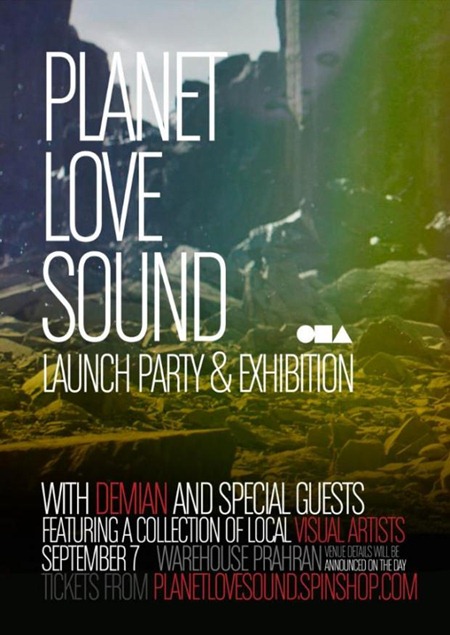 Event & Live Art – Planet Love Sound – Melbourne