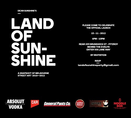 Event – Land Of Sunshine Book Launch – Melbourne