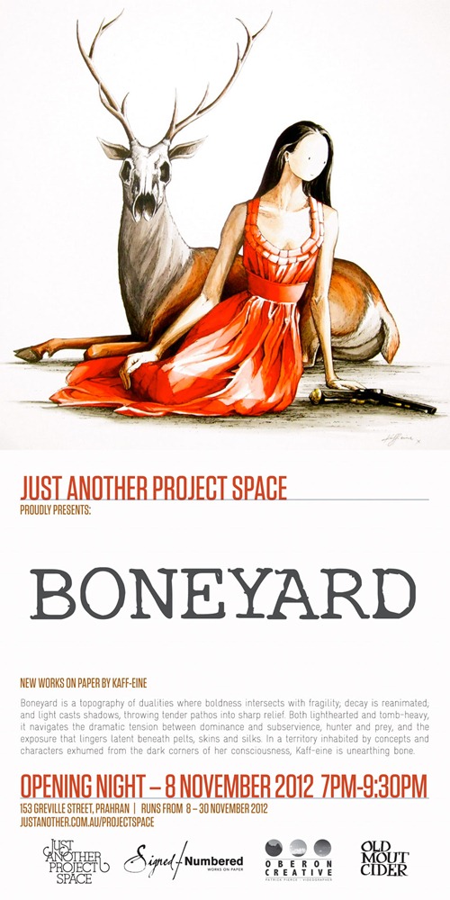 Exhibition – Kaff-Eine – Boneyard – Melbourne