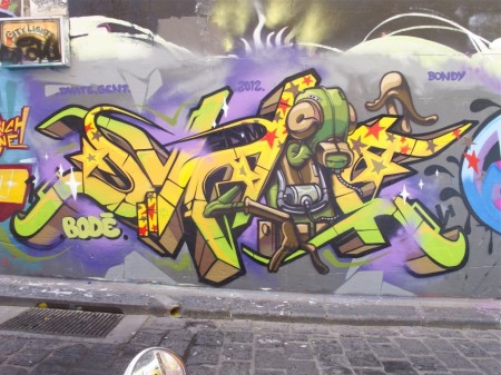 Sunshines Top 10 Melbourne Street Art & Graffiti – November 2012