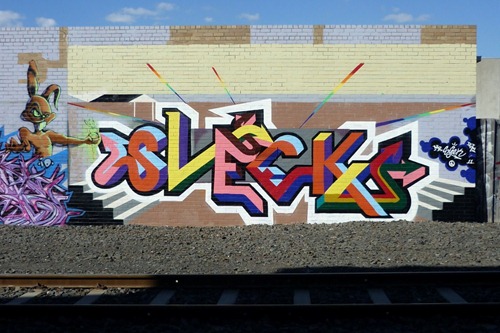 GJLD graff in Melb (Custom)