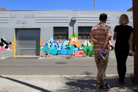 Snapshots – Dabs Myla Paint Up – Fitzroy