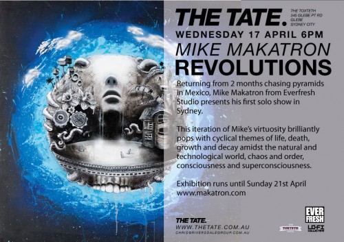 Mike Makatron - Revolutions - Flyer 