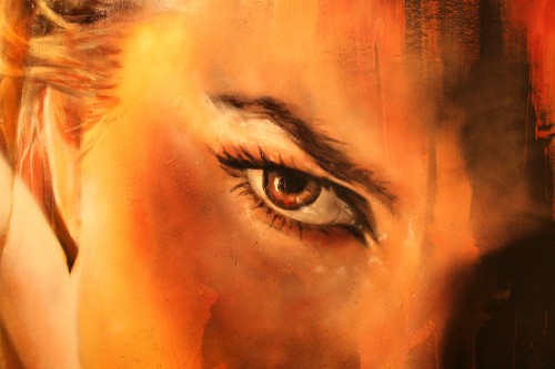 Adnate - Painting live at Metro Gallery