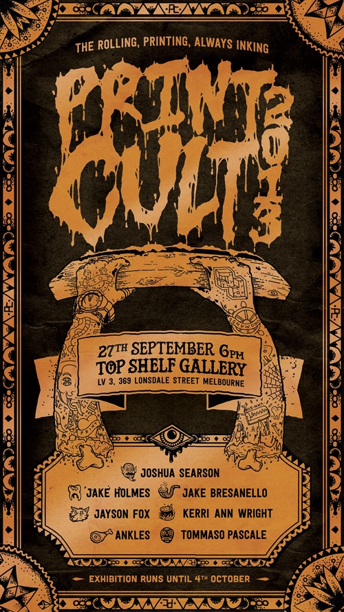 Exhibition – Print Cult – Melbourne