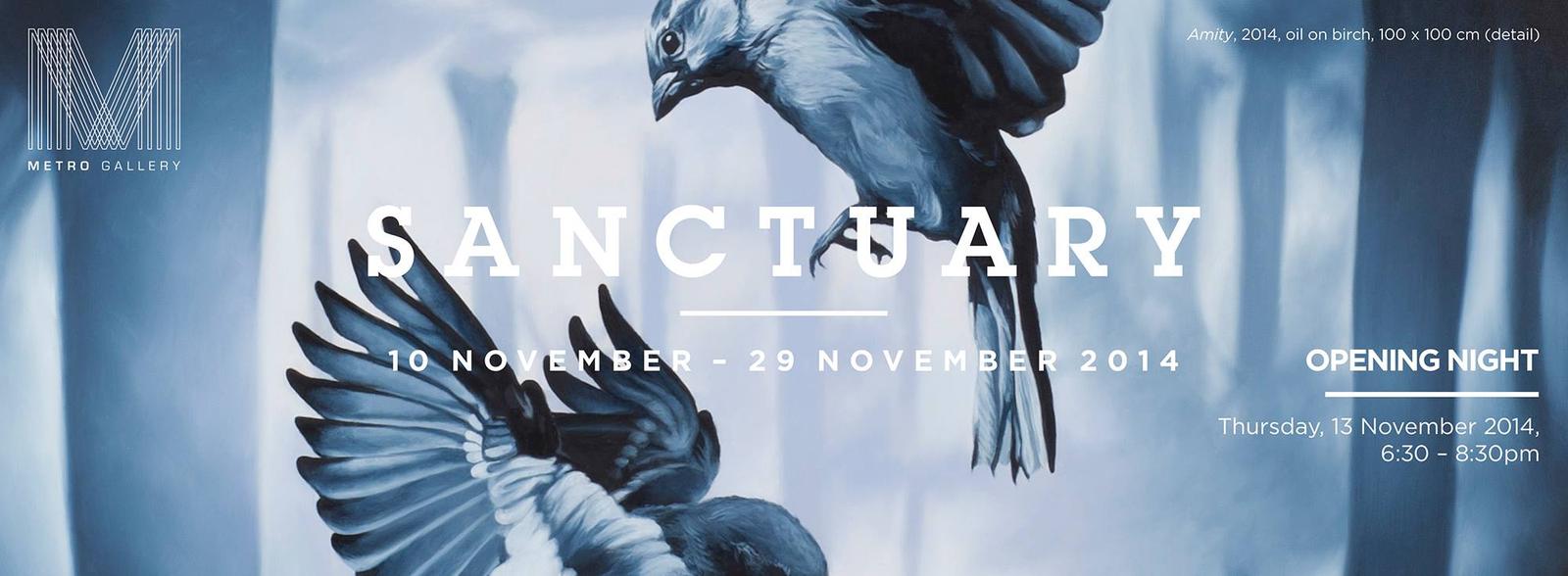 Exhibition – Sanctuary – Michael Peck – The Metro Gallery Armadale