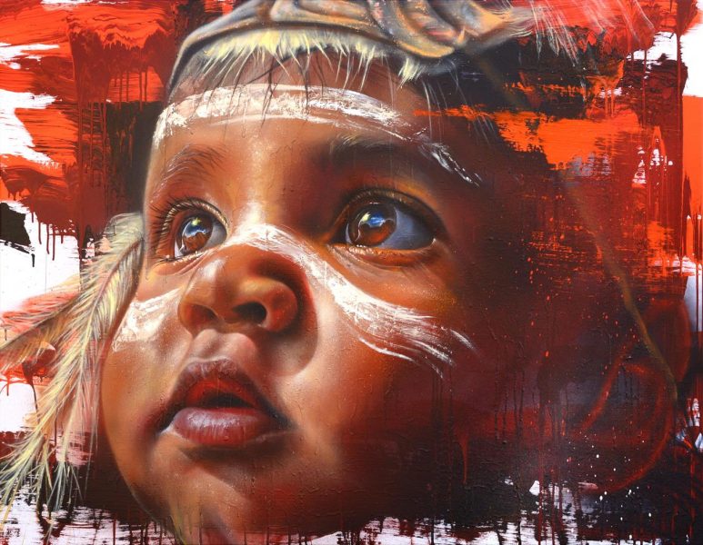 ADNATE_BainguChild_2016_SpraypaintandAcryli.104648