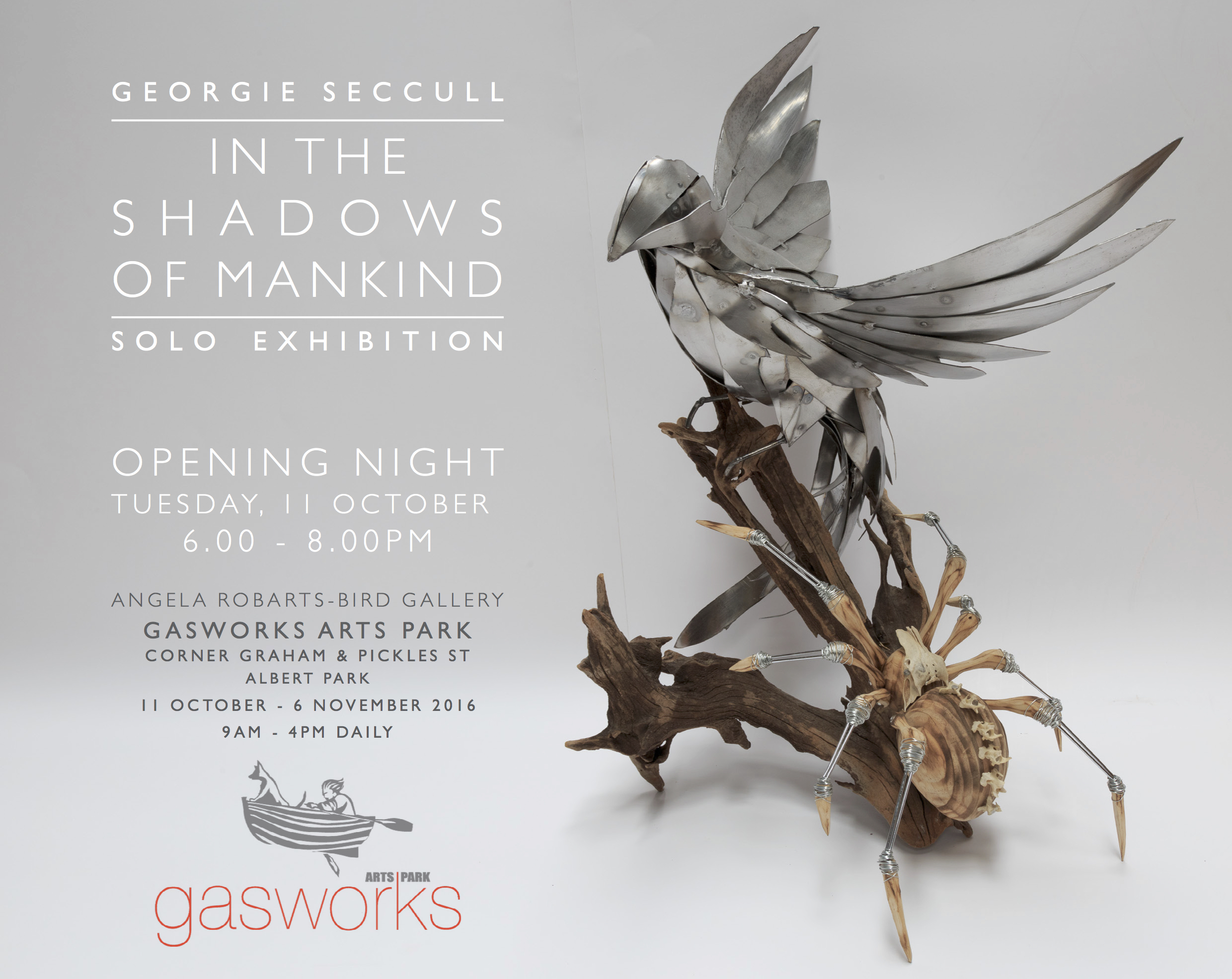 Exhibition – In The Shadows Of Mankind – Georgie Seccull