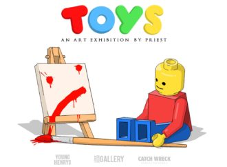 Toys an art exhibition by Priest – The Stockroom Gallery 09/08/19