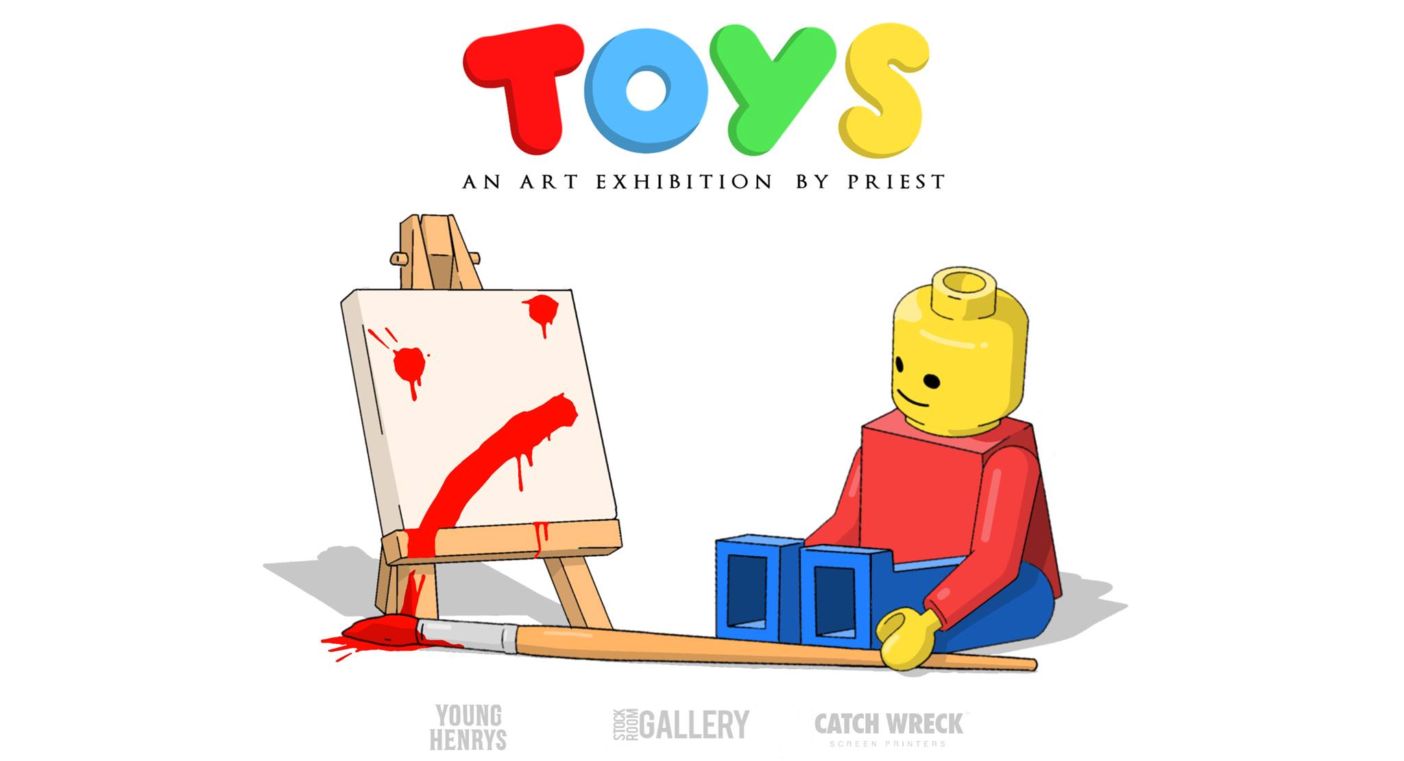 Toys an art exhibition by Priest