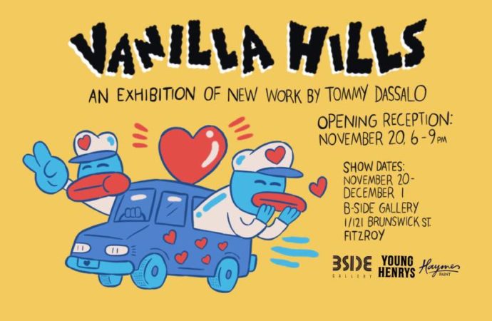 Vanilla Hills by Tommy Dassalo – BSIDE Gallery 20/11/19