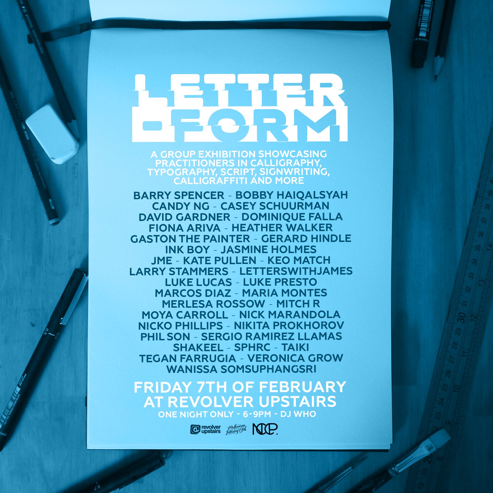 Letter-Form Revolver Upstairs