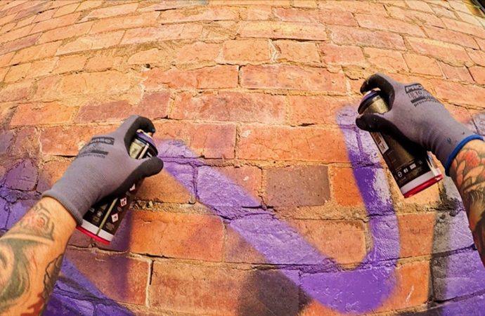 Video – Sofles – Raw Brick – Ironlak Sprays