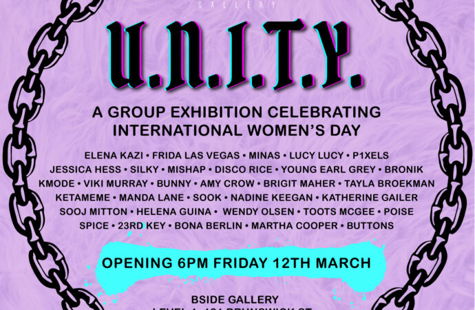 Exhibition – U.N.I.T.Y. (IWD) – BSIDE Gallery 12/03/21