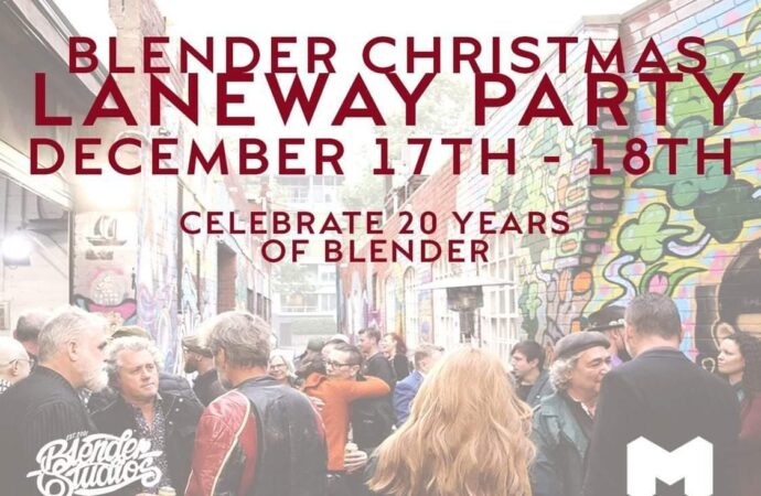 Exhibition – Blender Studios 20 years / Xmas Party – Blender Studios – 17/12/21